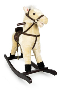 plyšový houpací kůň - zvukové efekty