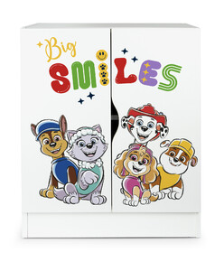 roma bílá skříň s uv potiskem -  paw patrol big smiles - 02