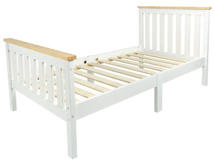 dřevěná postel milano borovice 140x70