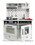 drewniana elektroniczna kuchnia white modern