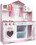 dřevěná růžová kuchyňka pro děti pink play + světelné a zvukové efekty