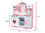 dřevěná růžová kuchyňka pro děti pink play + světelné a zvukové efekty